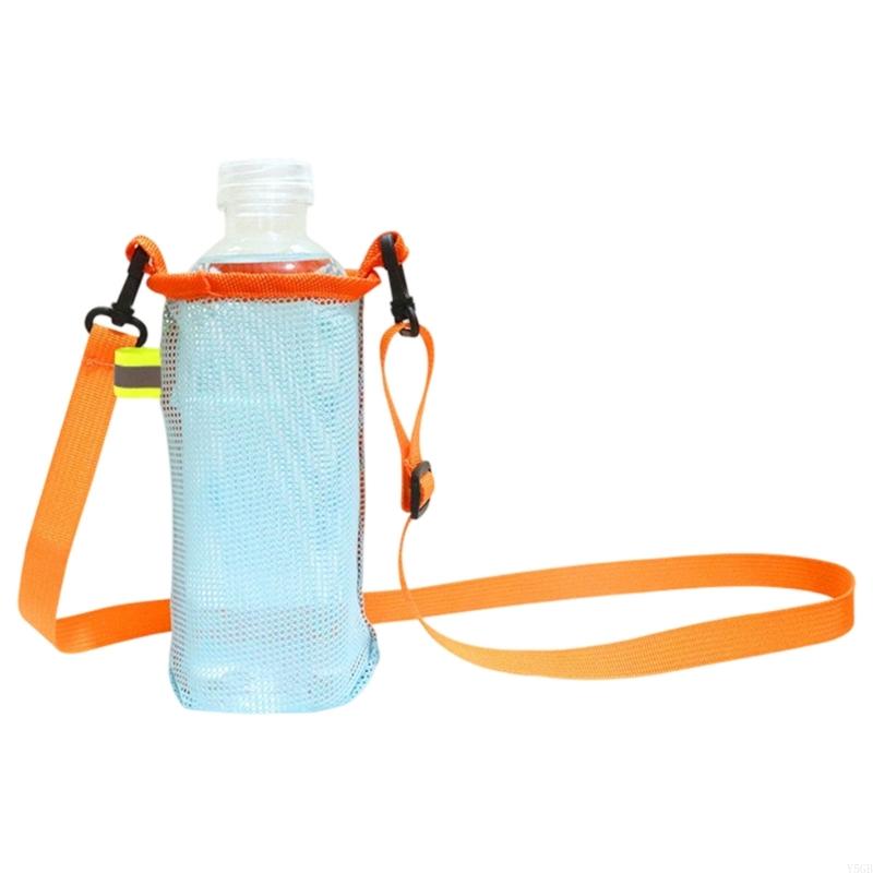 Porte-bouteille d'eau adapté aux enfants Sangle réglable ergonomique Nylon extérieur Manchon pour tasse/boisson Pour usage quotidien Y5GB
