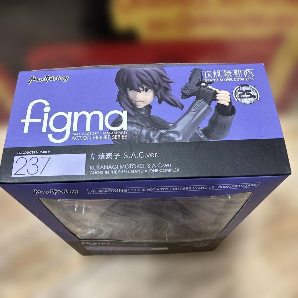 Used figma 237 Motoko Kusanagi S.A.C.ver. Figure