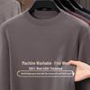 Hengyuanxiang Men's 100% Fine Wool Crew Neck Warm Sweater