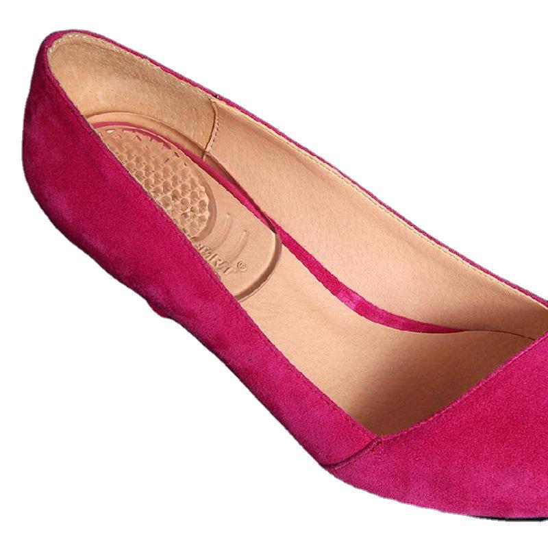 Shoe Partner Transparent Silicone Heel Pad, 1cm Height Boost for Men and Women