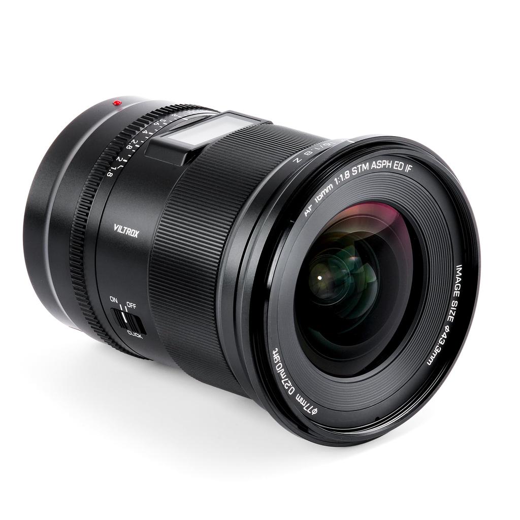 VILTROX AF 16mm Z Mount Nikon Angle Interchangeable Lens with LCD Compatible with Nikon and More F1.8 Full-Frame Ultra-Wide Screen, Z5, Z6, Z7, Z7ii,