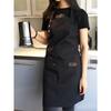 1PC Waterproof Oil-Proof Apron For Home Use,Aprons With Pockets, Poly Stain-Resistant Kitchen Aprons, Cooking Aprons Applicable To Home