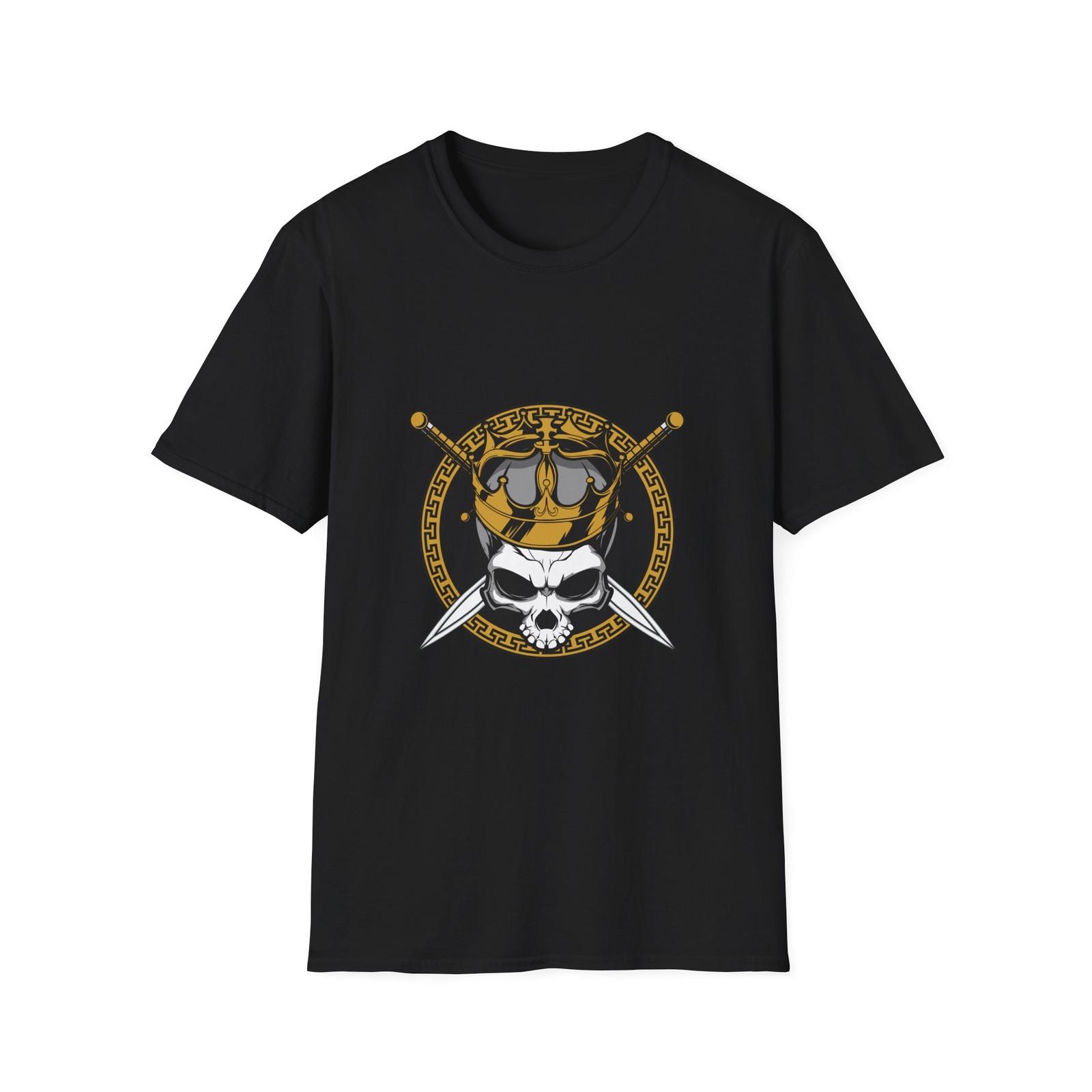 Pirate Skull Unisex T-Shirt | Cool Graphic Tee, Casual Wear, Gift M