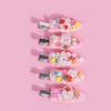 DIY Hair Clips Kit 5pcs Resin Plastic Stainless Steel Cartoon Kids
