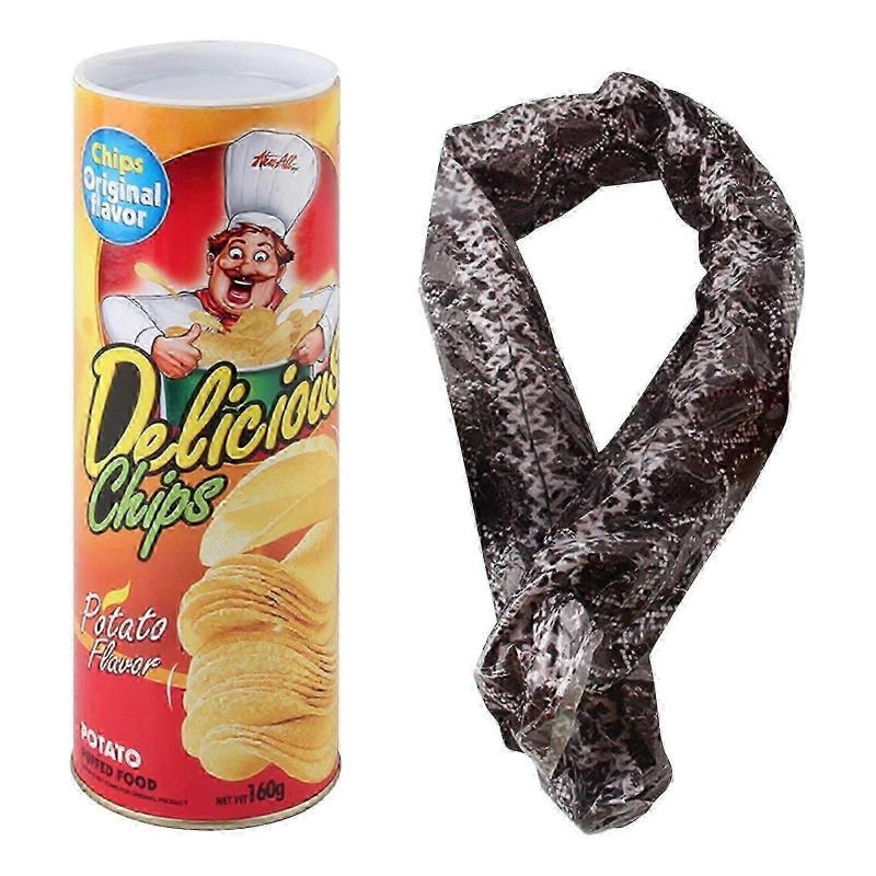Potato Chip Snake Prank Can(Toy Playsets)