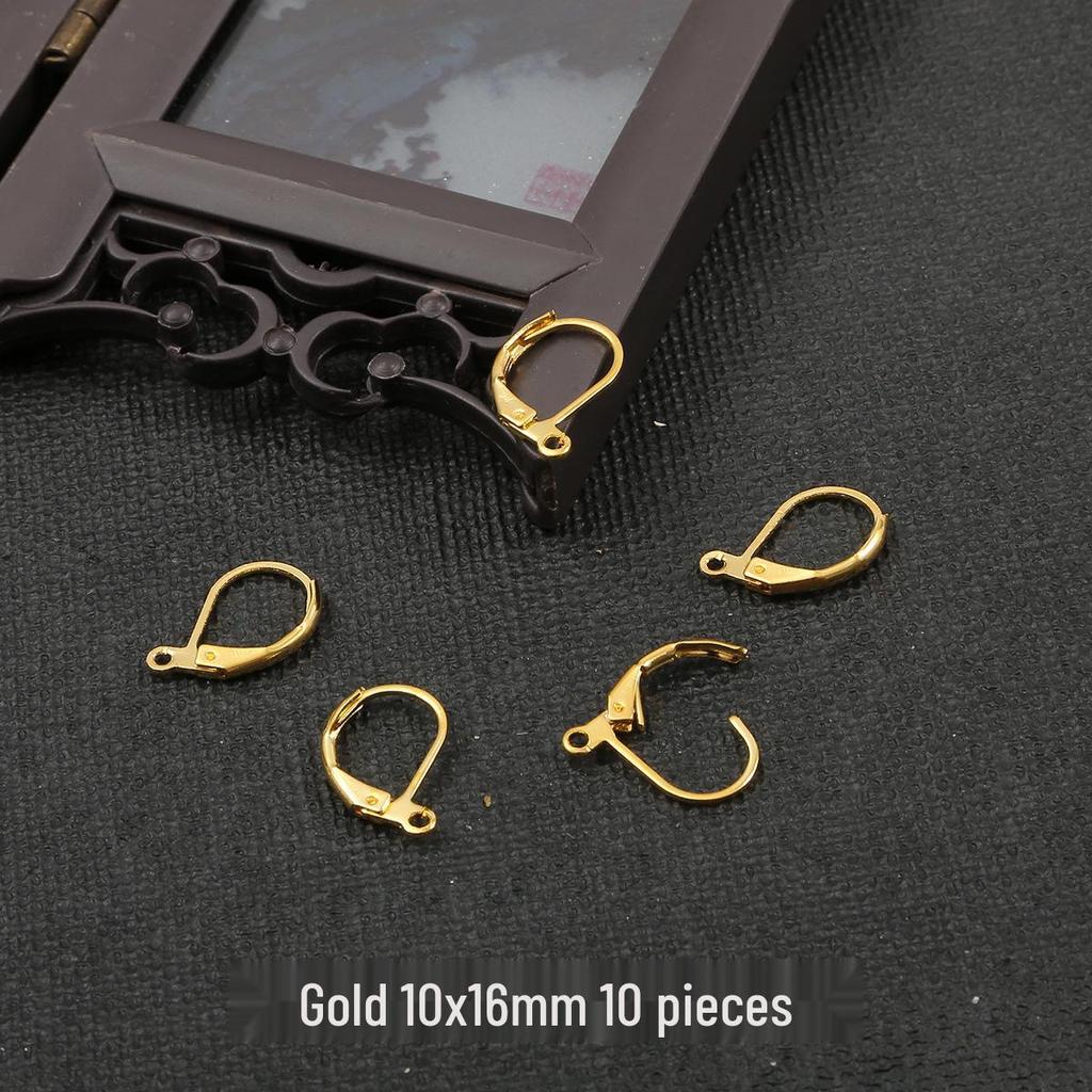 Copper Minimalist French Ear Hook Earrings - Handmade DIY Jewelry Accessories