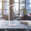 Lampa Biurkowa Flower 1 Gu10 Biały  Alu Milagro Ml0276