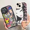 Japan Tokidoki Phone Case For IPhone 16 15 14 13 12 11 Pro Max Plus Leather Soft Cover