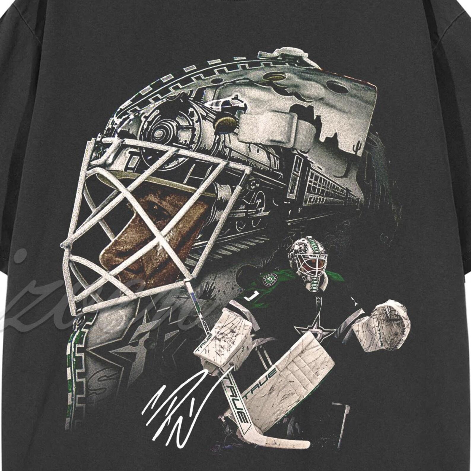 Casey DeSmith vintage big head design shirt comfort colors 90s, hockey player ice skater shirt designs S