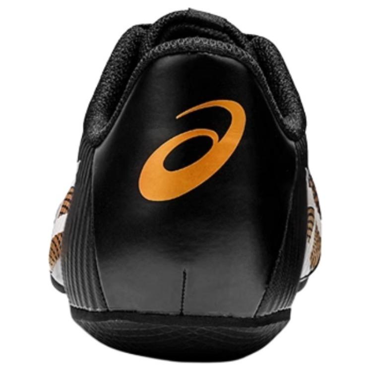 Asics Hyper Sprint 8 Casual Versatile Shock Absorbing Durable Low Top Running Shoes Unisex Running Shoes Black Gold 1093A200-003