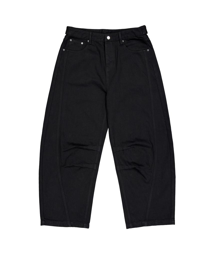 Poseusenseutibeu Fst Curved Pants (Bk)