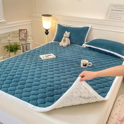 LISM Milk Velvet Winter Warm Mattress Pad