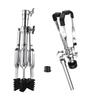 Snare Drum Stand Foldable Detachable Bracket 22mm Pipe Diameter Adjustable Height Tripod Snare
