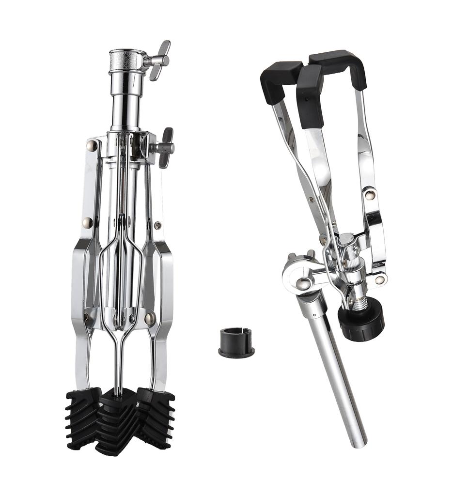 Snare Drum Stand Foldable Detachable Bracket 22mm Pipe Diameter Adjustable Height Tripod Snare