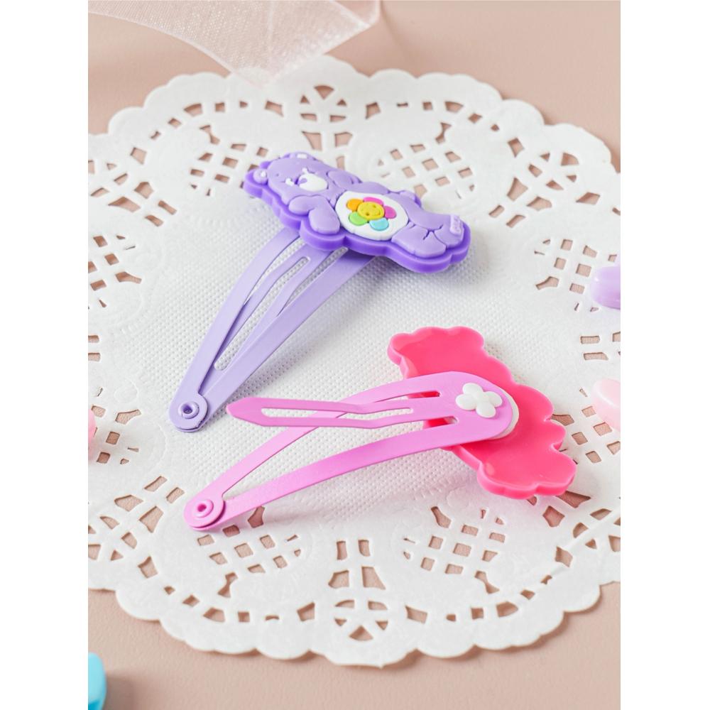 Daiso Care Bear Shaped Snap Pins  Pack Of 2