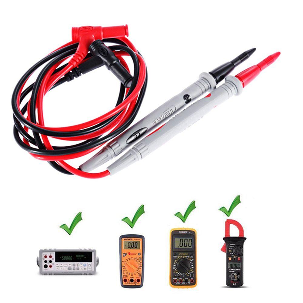 

1000V Cable 10A Tester Lead Digital Multimeter Needle Tip Probe Wire Pen 110cm