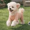 Soft Dog Striped Jumpsuit Four-legged Dog Recovery Suit Casual Dog Pajamas  Daily Wear