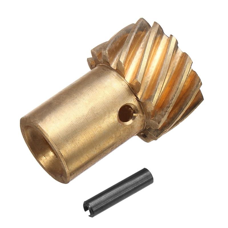 Engine Distributor Drive Gear 491" Diameter Shaft Roller Cams Compatible for  BBC 262-454 Shaft Small Big Block Brass