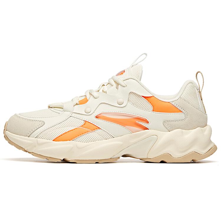 

New Anta Cushioned Slip-Resistant Abrasion-Resistant Low-Top Running Shoes Men s Malt Light Brown 912045580-1 40