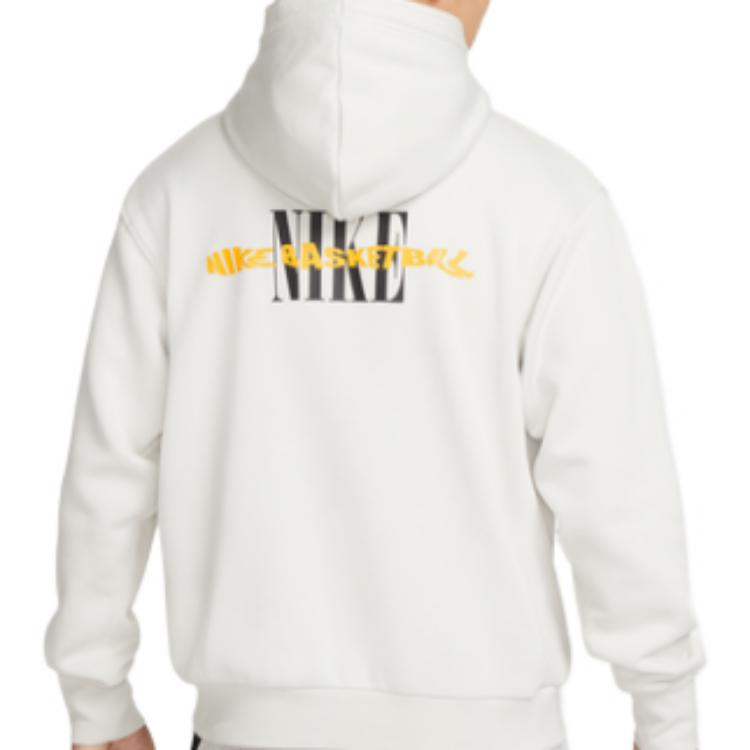 Nike Sweatshirts Men's Light Bone Hooded Moderate Regular FB7661-072