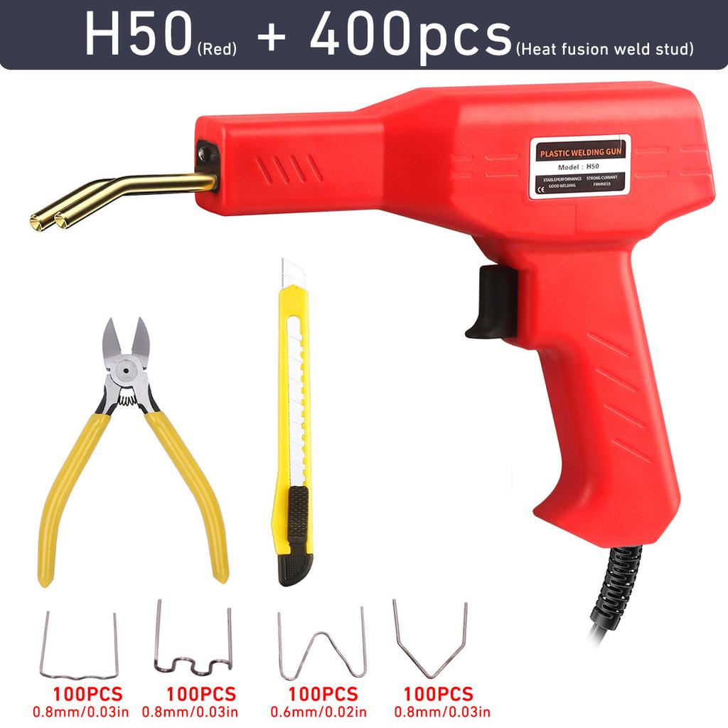 Kunststoff-Schweißgerät Stoßstangen-Reparaturset Lötkolben für Kunststoffreparatur Auto-Stoßstangen-Reparatur-Schweißpistole