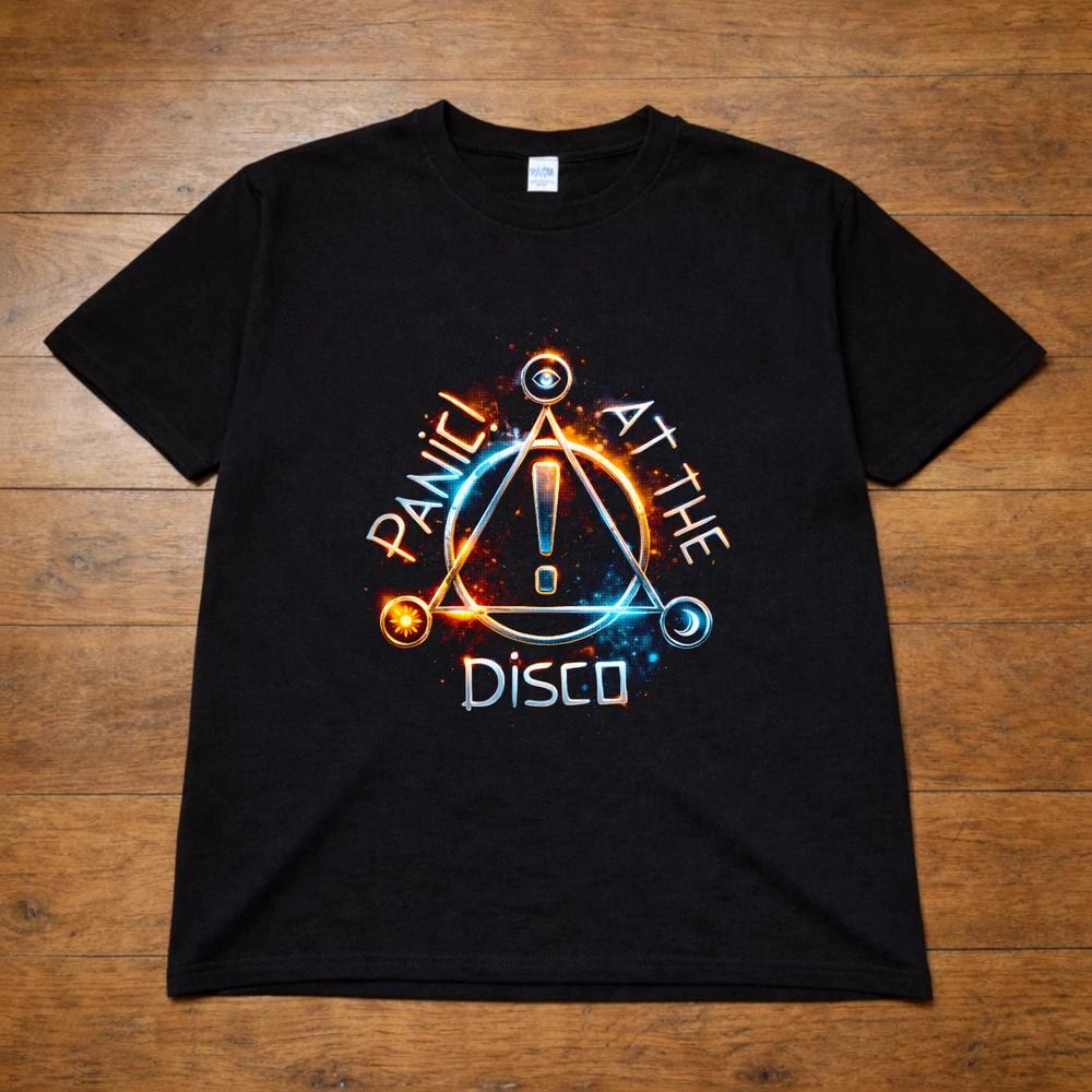 Panic At The Disco T Shirt Band Logo Graphic Tee Adults Kids 2XL