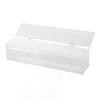 Etikettenspender Aufkleberrollenhalter Aufkleberspender Staubdicht 7 Fächer Klarer Etikettenhalter Organizer