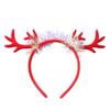 Christmas Reindeer Antler Headband - Festive Hair Accessory for Women & Children