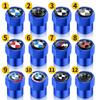 BAIO7 4PCS Metal Tire Valve Caps Car Tyre Dust Covers Accessories For BMW Series X1 X3 X4 X6 E90 E91 I3 I4 F30 F48 F30 F10 E30 E34 F02