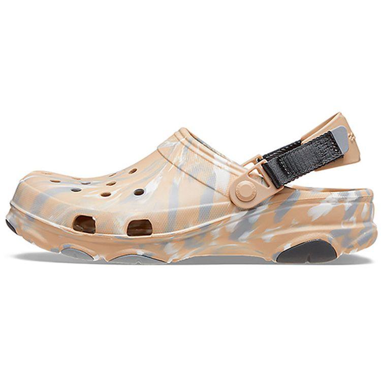 Crocs All-Terrain Marbled Clog EVA Men Clogs Brown 207887-2ZM