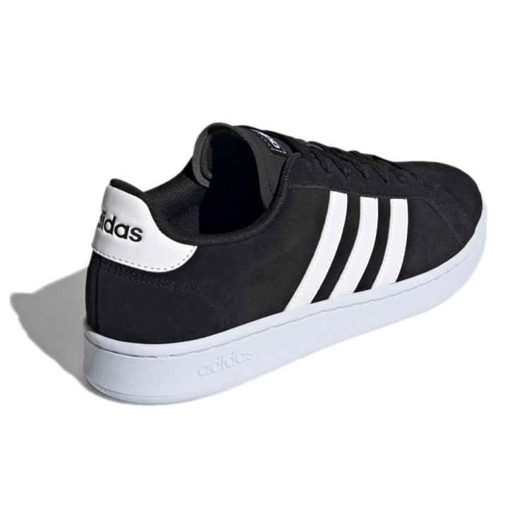 Adidas Neo Grand Court Low Top Sneakers Men Sneakers Carbon-Black H04556