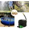 PU Tube Outdoor Watering Irrigation Hose for Garden Swimming Pool Low Pressure Mist Spray L/min