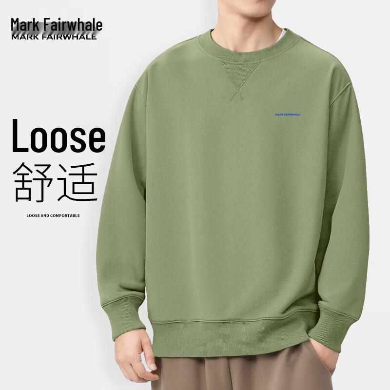 Mark Fairwhale Men's Logo Graphic Crew Neck Sweatshirt