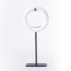 Modern Chinese Twisted Wire Ring Ornament - Creative Living Room Decor