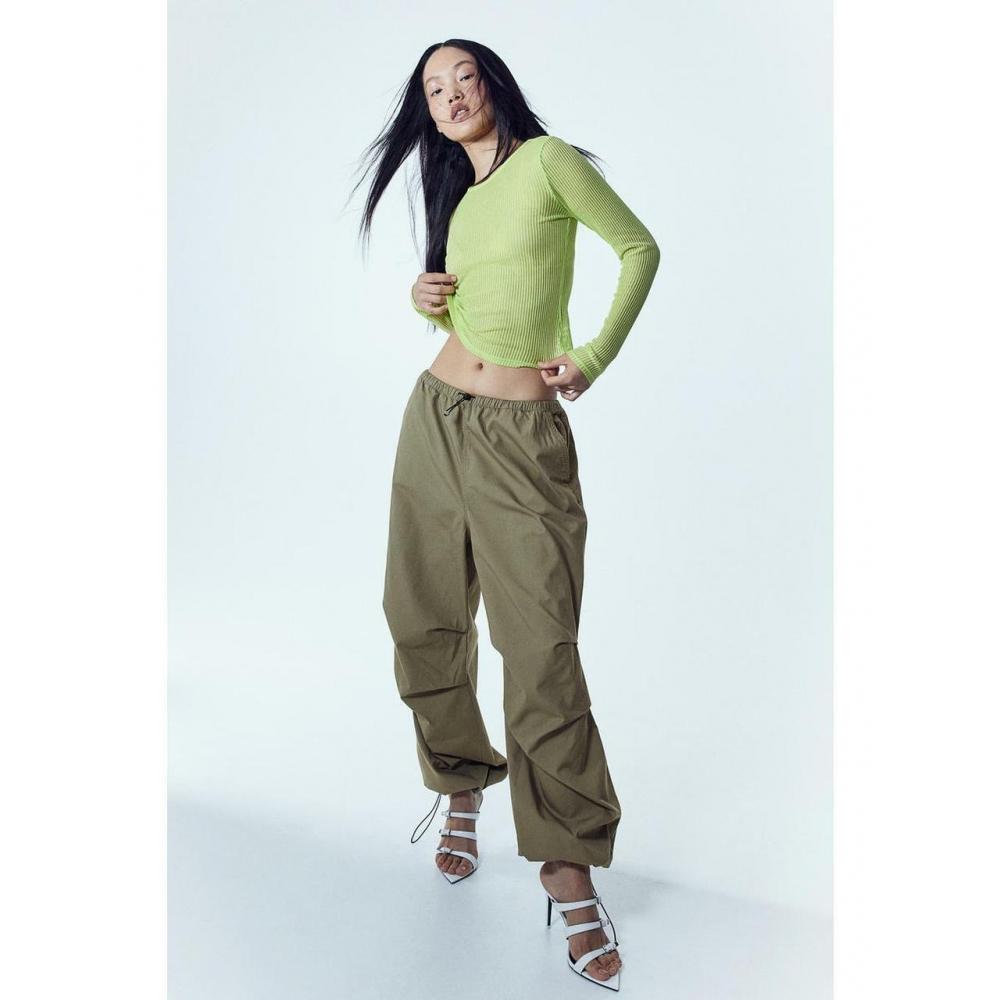 

Брюки HM Parachute Зеленый Хаки 1112962011