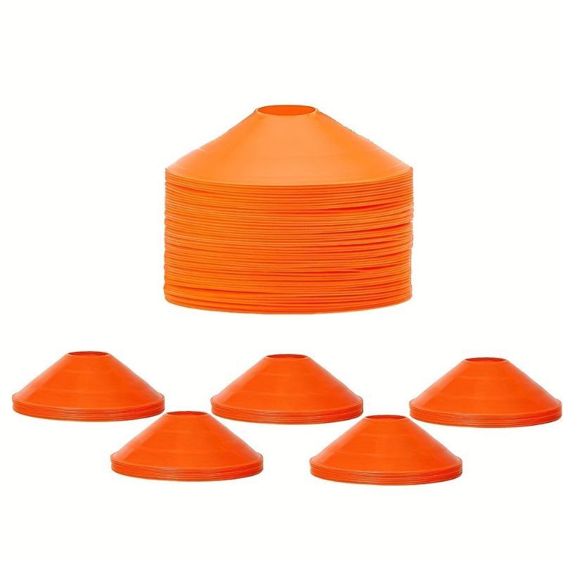 5Pcs Non-Slip Multicolor Training Marker Discs Lightweight Plastic for Soccer Basketball Practice Drills