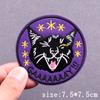 Skull Punk Embroidery Patches For Clothing Hip Hop Animal Patch Iron On Patches On Clothes Heart Sexy Patch For Clothes Stickers