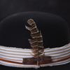Cosplay Flat Top Hat Wool Fedora JazzHat Musical Festival Costume Accessories
