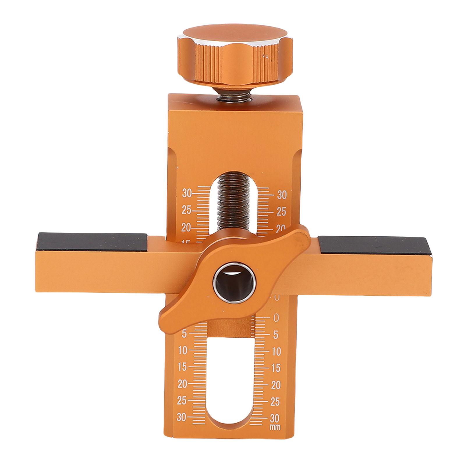 

Позиционер для установки дверцы шкафа Алюминиевый сплав Регулируемый шаблон для монтажа дверцы шкафа с 6 мм