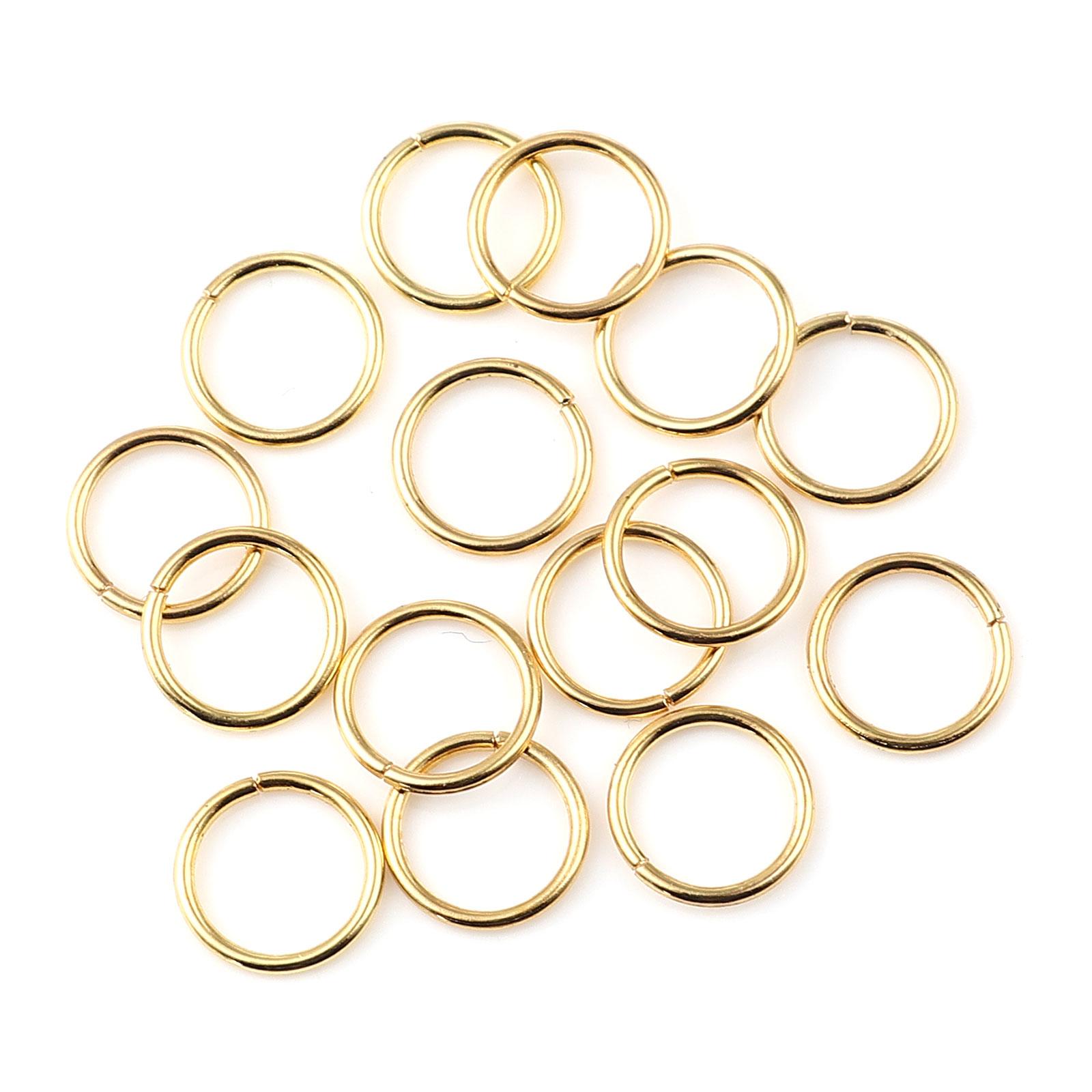 

200 PCs/Set Multi-size Multi-Color Iron Based Alloy Open Jump Rings Findings Circle Ring for Making Jewelry DIY 3-12mm Wholesale 3mm
