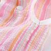 Puppy Princess Dress Striped Butterfly Skirt Pet Dog Outfit Soft Breathable Fabric Pet Skirts for Shih Tzu Fadou Corgi Teddy Bomei Bichon Frise