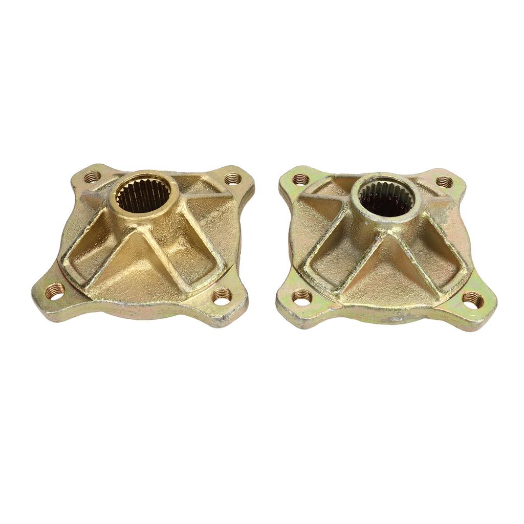 1 Pair 4 Stud 24T Spline Rear Axle Wheel Hubs 25mm for 125cc 150cc 200cc Go Kart ATV Quad