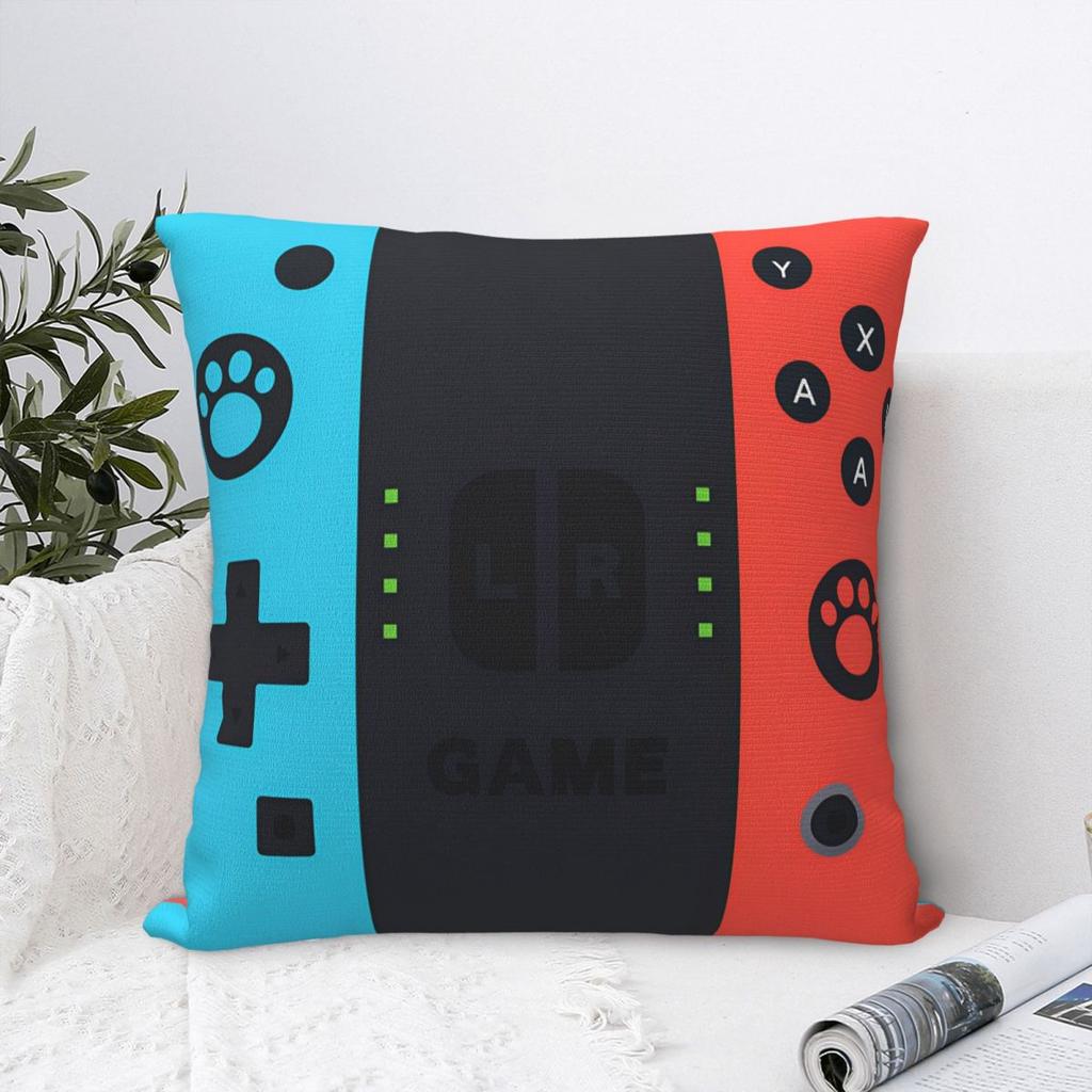 Games Console Pillow Case Game Player Cushion Covers Awesome Zipper Decorative Pillowcase For Seat 45*45Cm