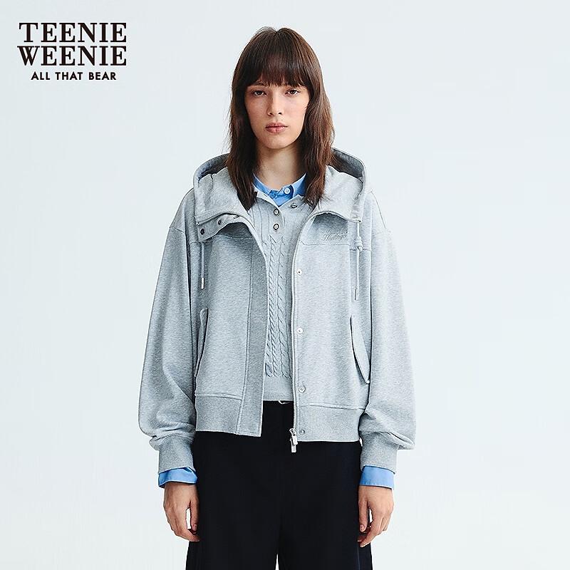 Teenie Weenie Women's Solona Bear Hooded Zip-Up Sweatshirt