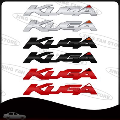 Auto Styling For  Kuga Lettering Emblem ST Line Vignale EcoBoost MK2 MK3 Car Rear Trunk Badge Decal Body Sticker Accessories