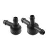 ACROPIX Windshield Washer Nozzle, Wiper Jet, Compatible with Volvo V50, Black, 2 Pack