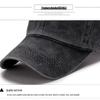 ZHENYUEQI Gewaschene Baumwolle Distressed Baseballkappe