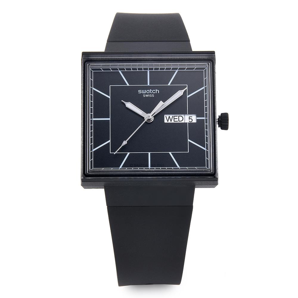 

SWatch So34b701 Что, если Blackagain Public Уретановые часы SO34B701