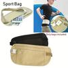 Sport Running Wais Bag Invisible Travel Waist Packs Pouch for Passport Money Belt Bag Hidden Security Wallet Pack Money Bag