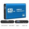 MZX Video Capture Card Box 4K HDMI-kompatibel 60Hz 30Hz USB 3.0 1080P 60fps 30fps Live Recorder Grabber Capturer Spiel Audio Mikrofon